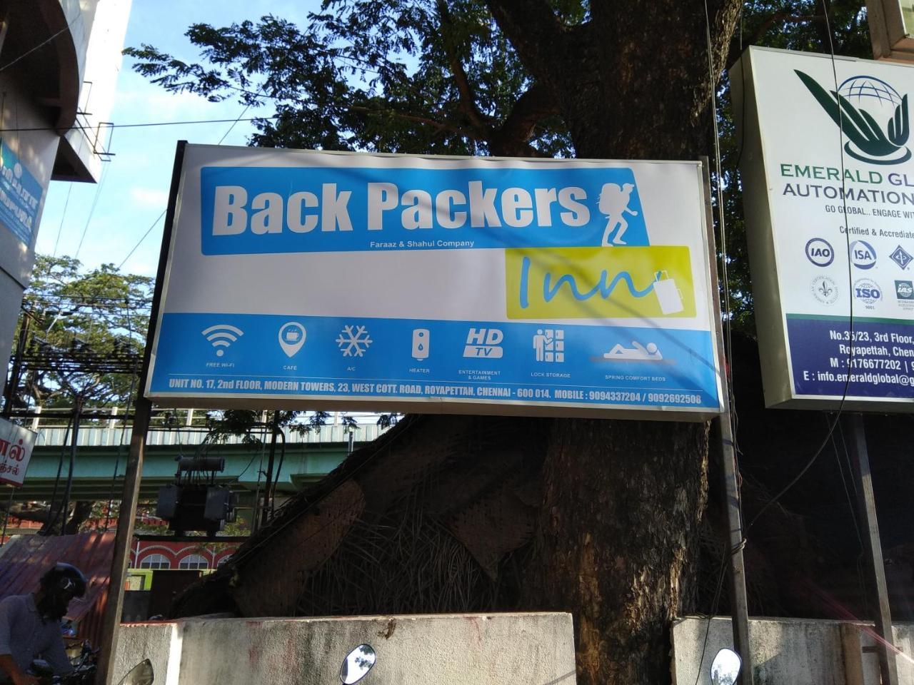 Backpackers Inn Chennai Eksteriør billede